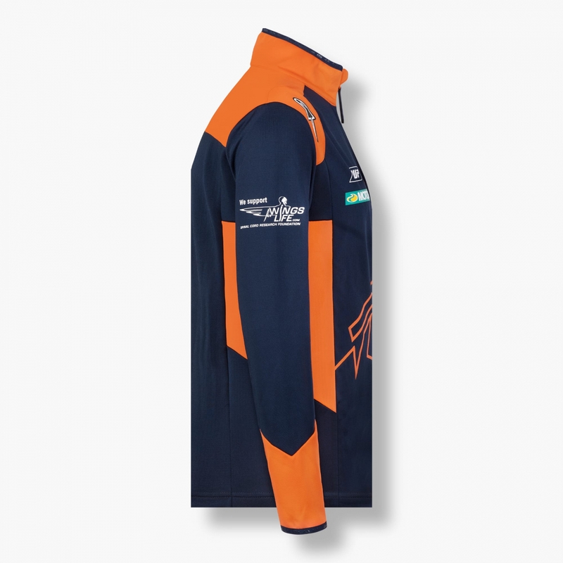 KTM Red Bull Racing Pullover 22 blå-orange udsalg