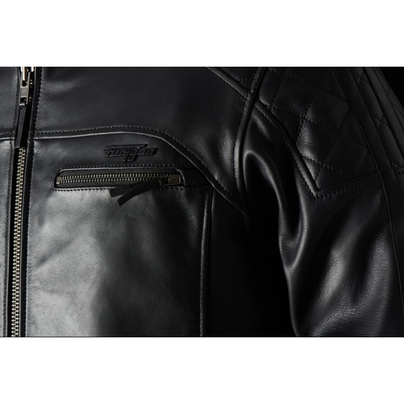 Furygan Legend Evo sort motorcykeljakke udsalg