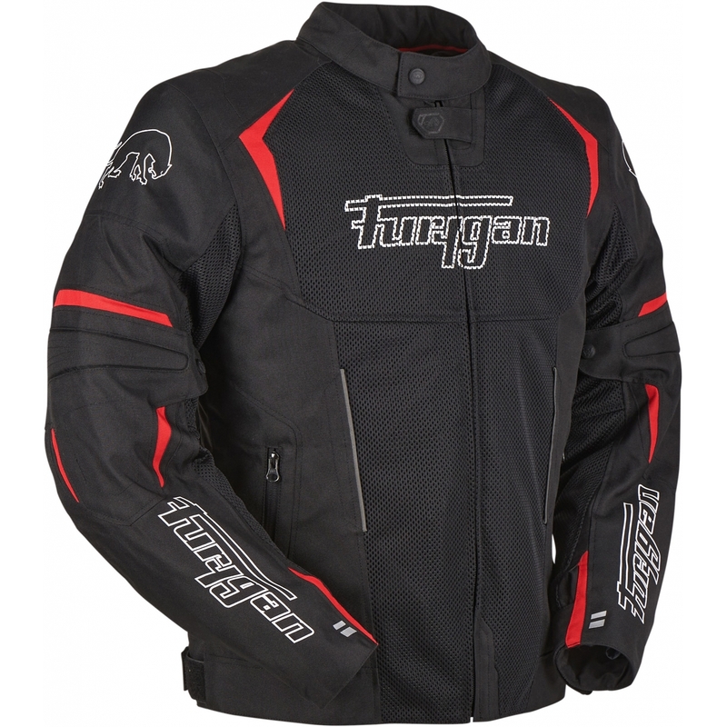 Furygan Ultra Spark Vented 3 in 1 rød og sort motorcykeljakke