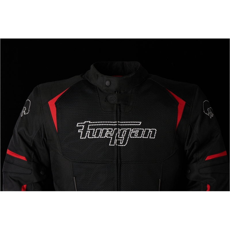Furygan Ultra Spark Vented 3 in 1 rød og sort motorcykeljakke