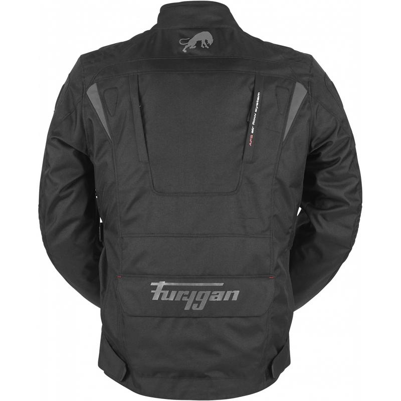 Furygan Apalaches sort motorcykeljakke udsalg