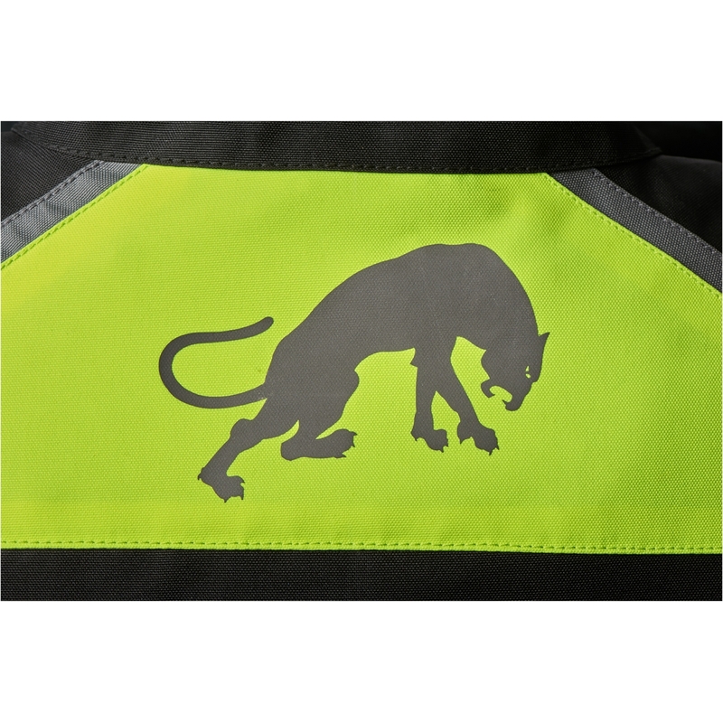 Furygan Apalaches sort-fluogul motorcykeljakke