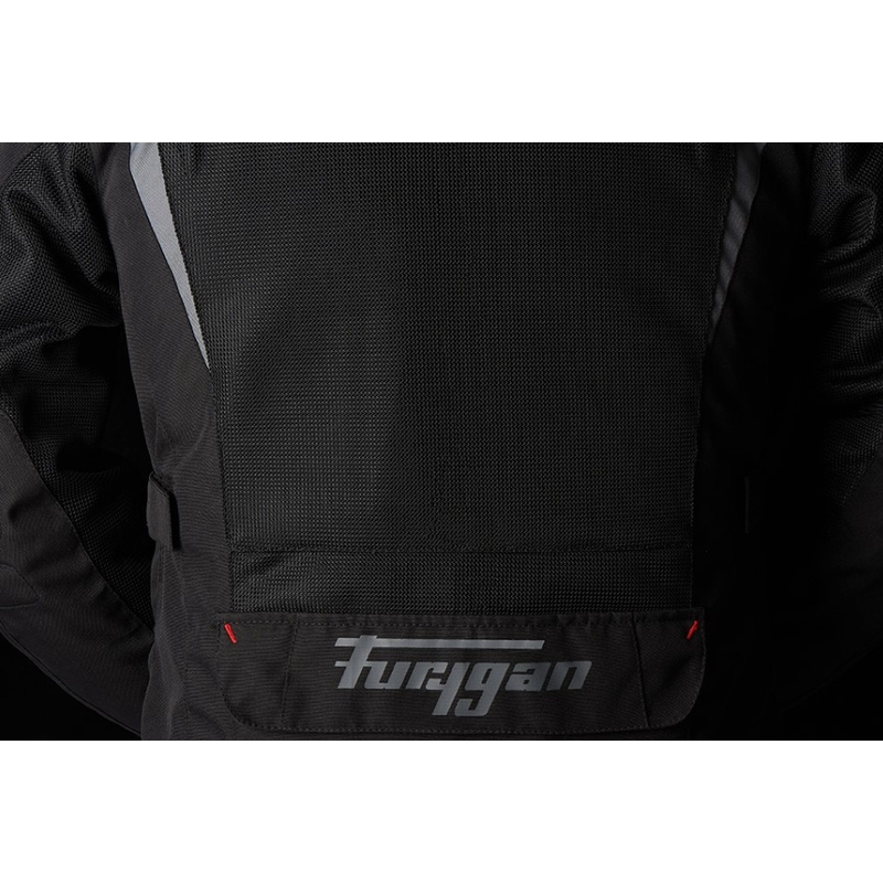 Furygan Apalaches Vented 2-i-1 motorcykeljakke Sort