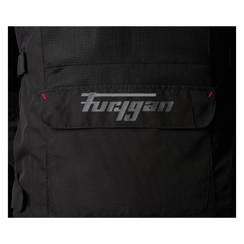 Furygan Apalaches Vented 2-i-1 motorcykeljakke Sort