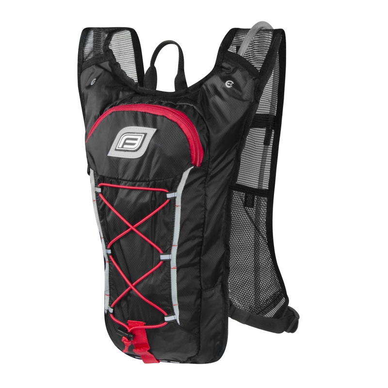 Cyklo batoh FORCE Pilot Plus 10 l černo-červený s hydrovakem výprodej