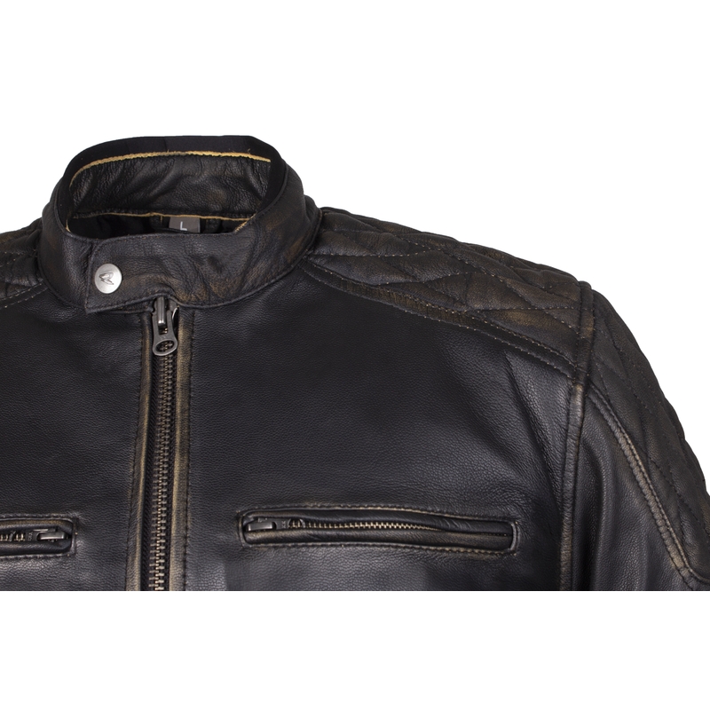 Street Racer Tribe Retro brun motorcykeljakke