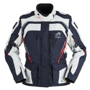 Furygan Apalaches rød, hvid og blå motorcykeljakke til kvinder