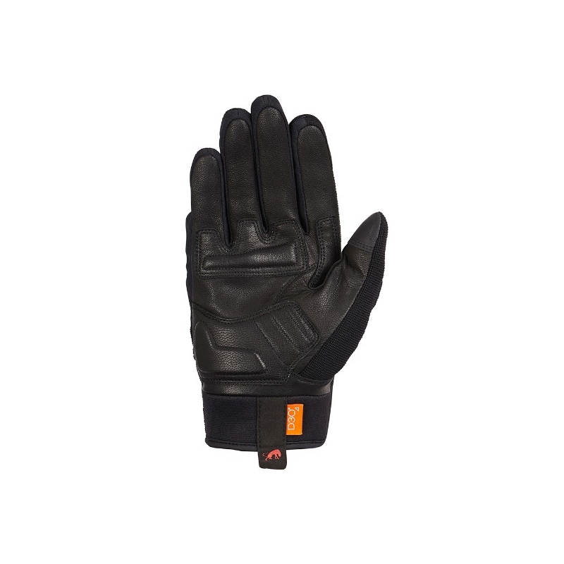 Motorcykelhandsker Furygan Jet D3O sort-rød