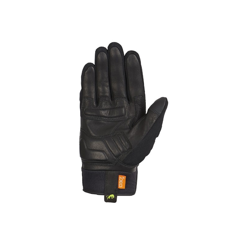 Motorcykelhandsker Furygan Jet D3O sort-fluogrøn