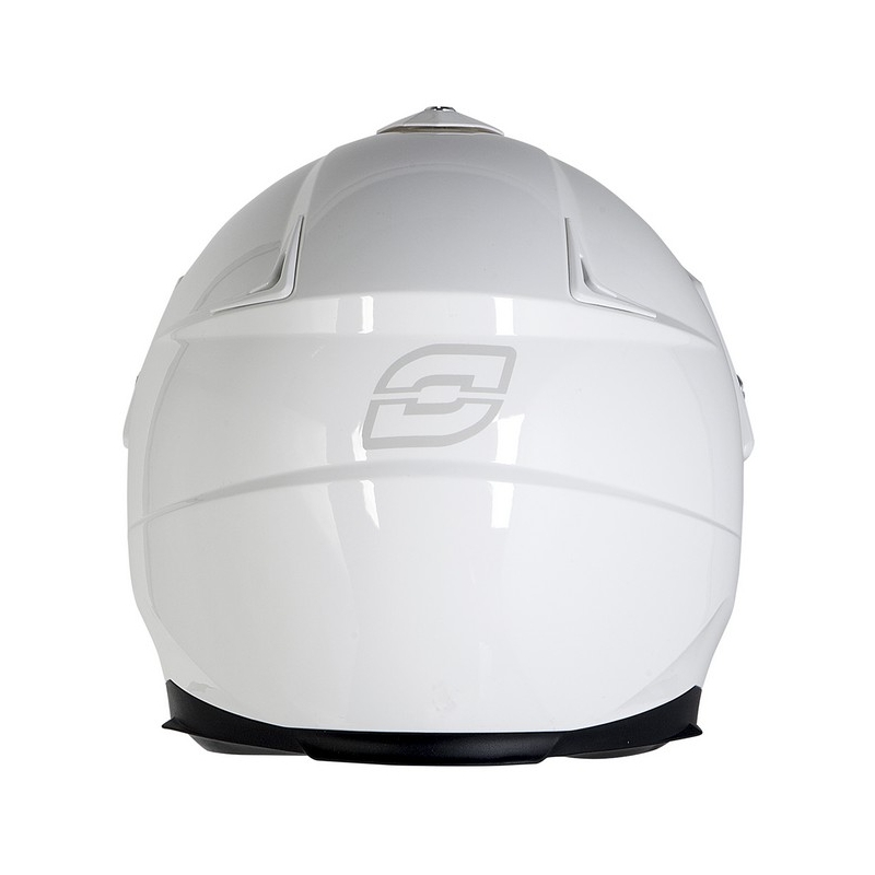 Enduro přilba se sluneční clonou Ozone MXT-01 bílá výprodej