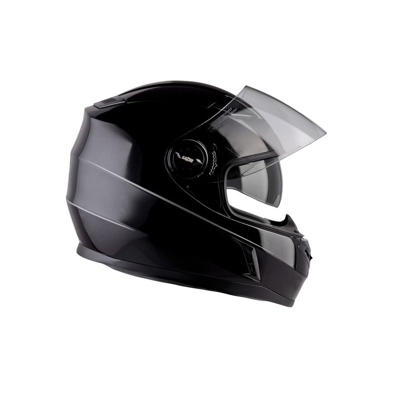 Integreret motorcykelhjelm Lazer Bayamo Z-Line sort metal udsalg