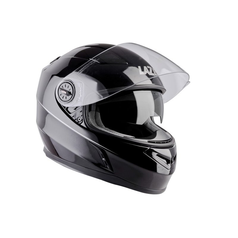 Integreret motorcykelhjelm Lazer Bayamo Z-Line sort metal udsalg