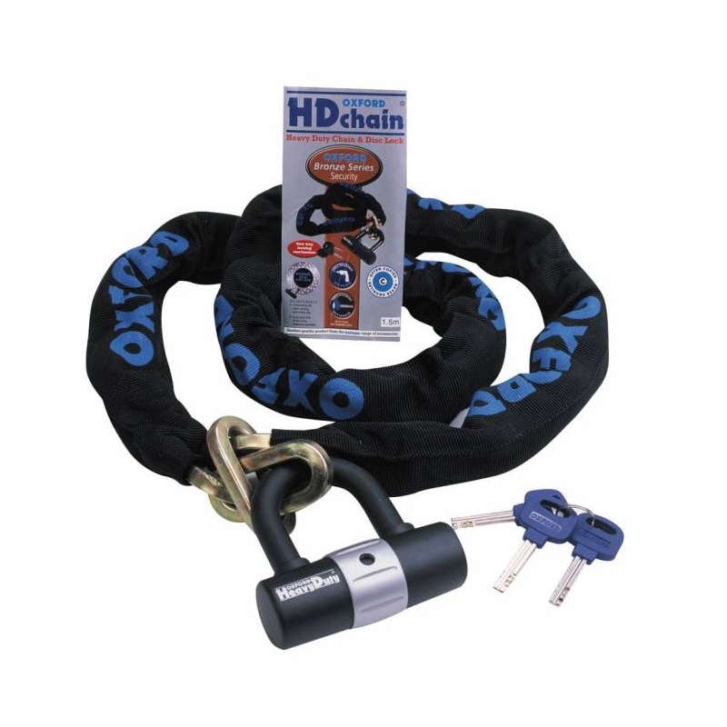Oxford Heavy Duty kædelås 1,5 m