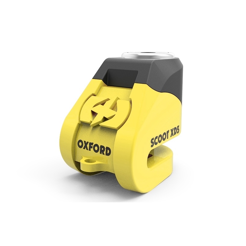 Oxford Scoot XD5 skivebremselås - gul/sort