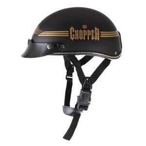 Motorcykelhjelm braincap RSA Skull sort mat