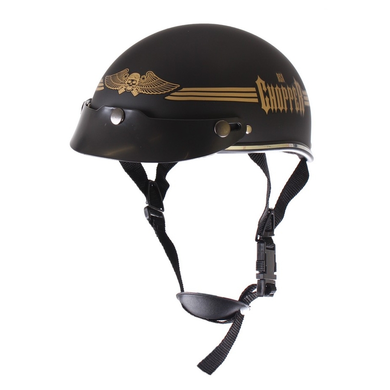 Braincap hjelm RSA Skull sort mat