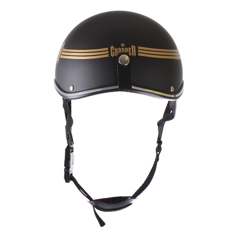 Braincap hjelm RSA Skull sort mat