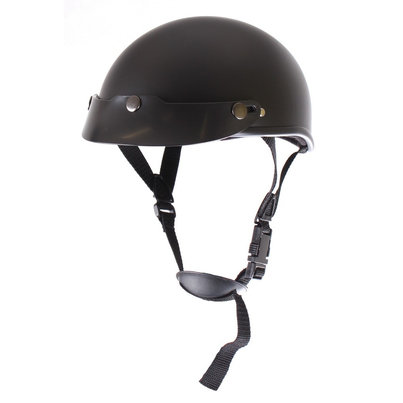 RSA Chopper motorcykelhjelm sort mat