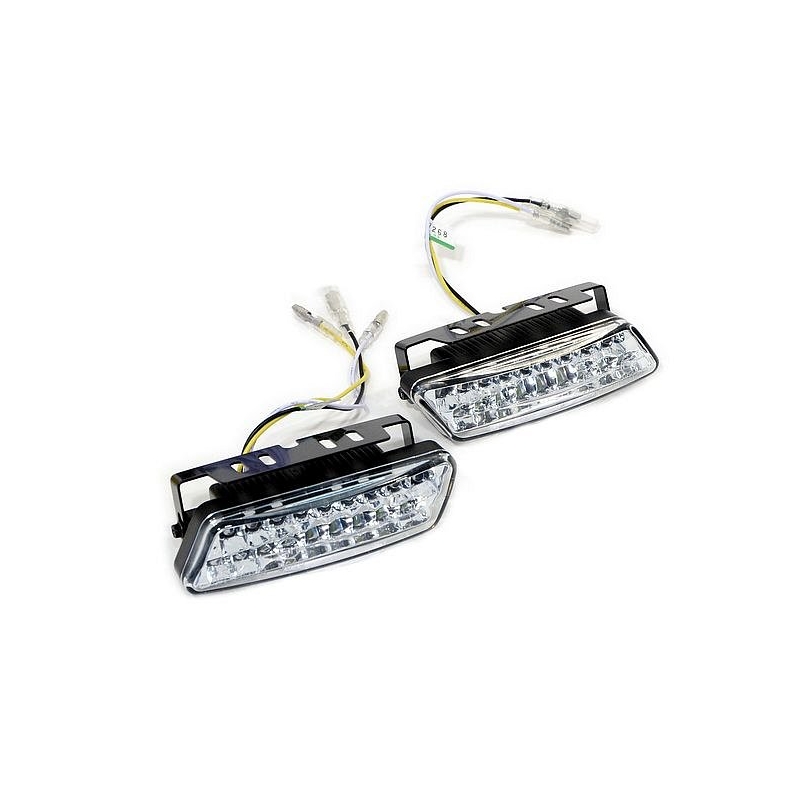 Světla denního svícení RL hom. 18LED 10cm on/off 12/24V