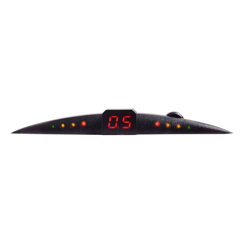 Parkeringsassistent 4 sensorer LED-display