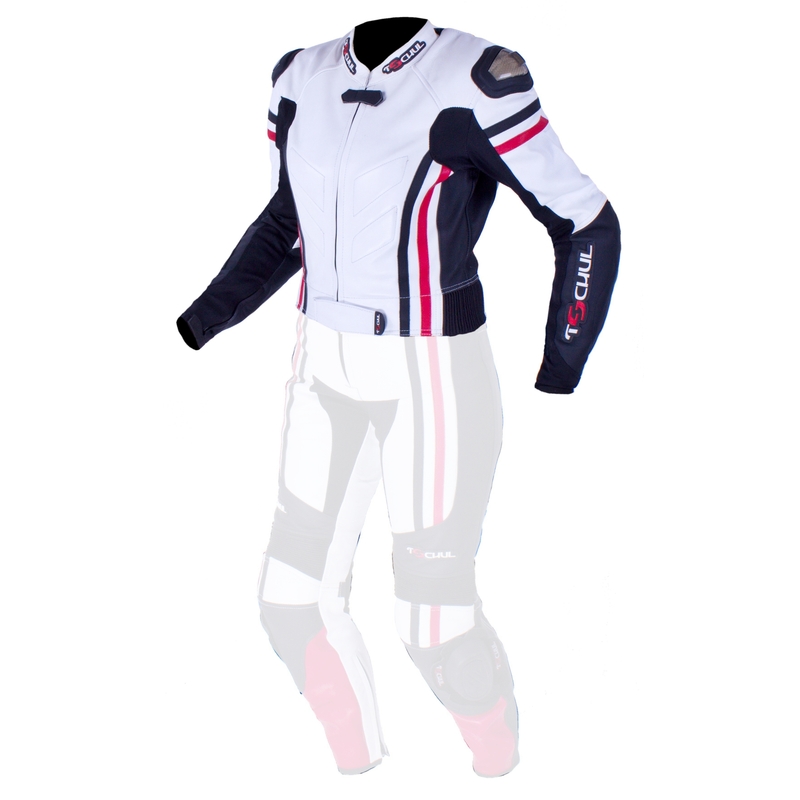 Dámská bunda Tschul 556 bílo-černo-červená výprodej