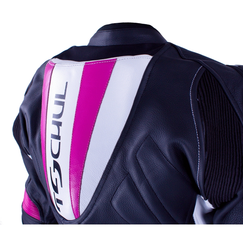 Tschul 546 sort-hvid-pink jumpsuit til kvinder udsalg