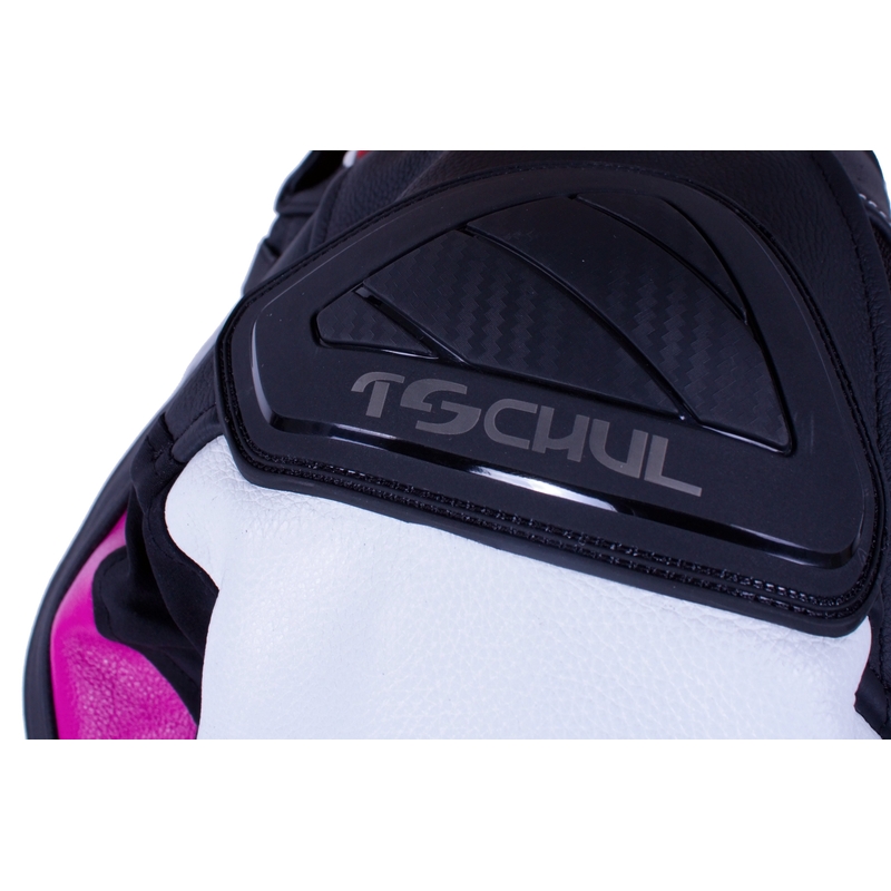 Tschul 546 sort-hvid-pink jumpsuit til kvinder udsalg