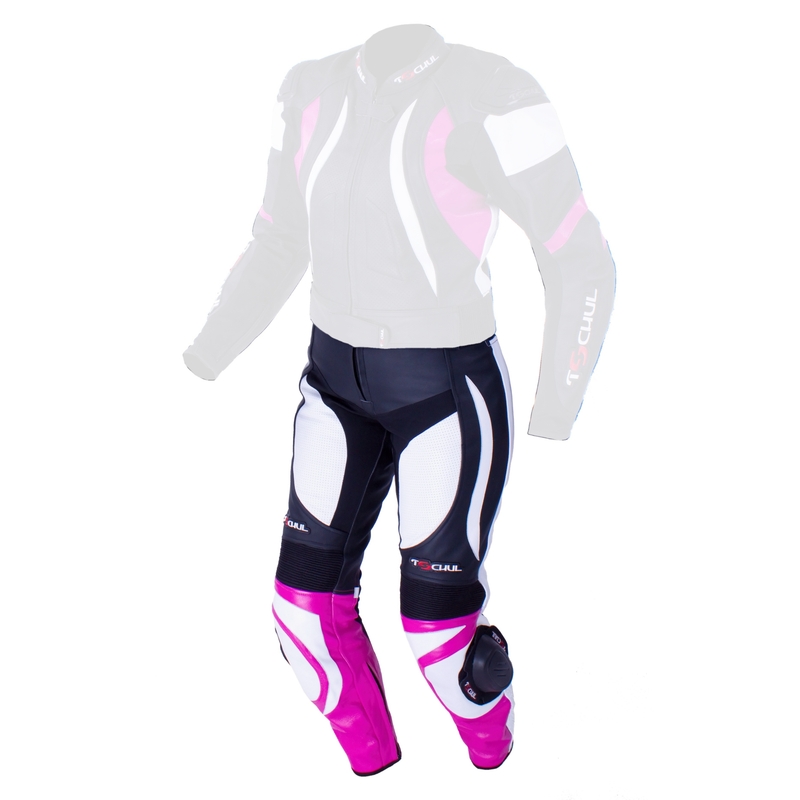 Dámské kalhoty Tschul 546 černo-bílo-růžové výprodej