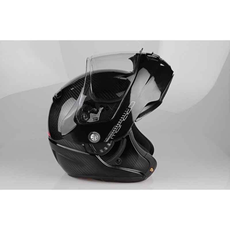 Vyklápěcí přilba na motorku Lazer Monaco Evo - Pure Carbon výprodej