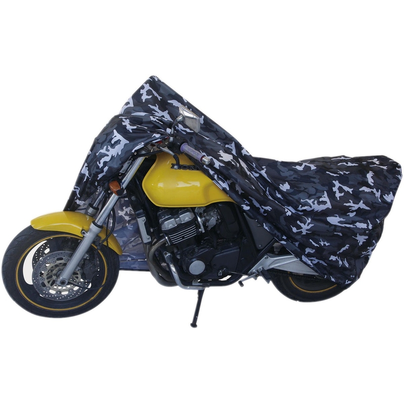 MotoZem Camuflage presenning til motorcykel