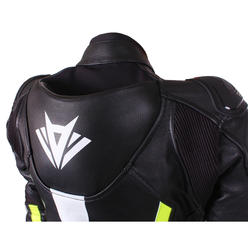 RSA Virus Black-White-Fluo Yellow motorcykeloverall til kvinder udsalg