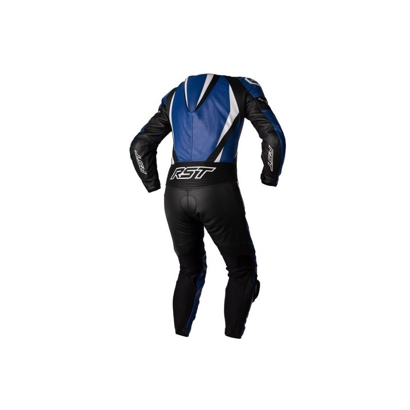 Jednodílná kombinéza na motorku RST Tractech Evo 4 CE černo-bílo-modrá výprodej