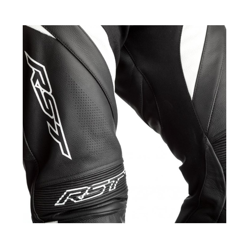 Jednodílná kombinéza na motorku RST Tractech Evo 4 CE černo-bílo-modrá výprodej