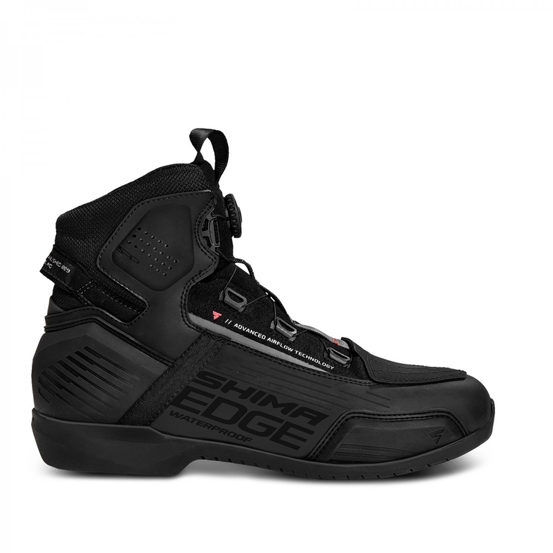 Shima Edge WP motorcykelstøvler sorte
