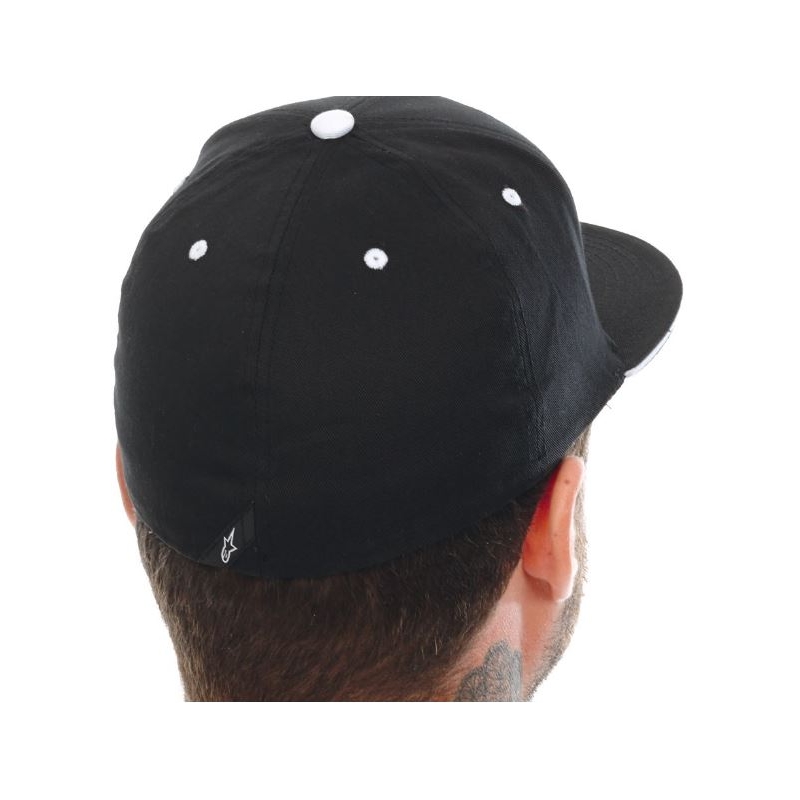 Alpinestars Ageless Flatbill Cap Sort og hvid