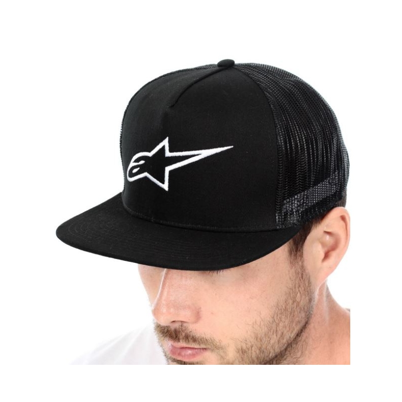 Kšiltovka Alpinestars Corp Trucker černá