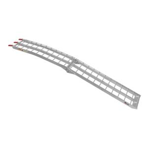 Sammenklappelig bred rampe MX Q-TECH aluminium