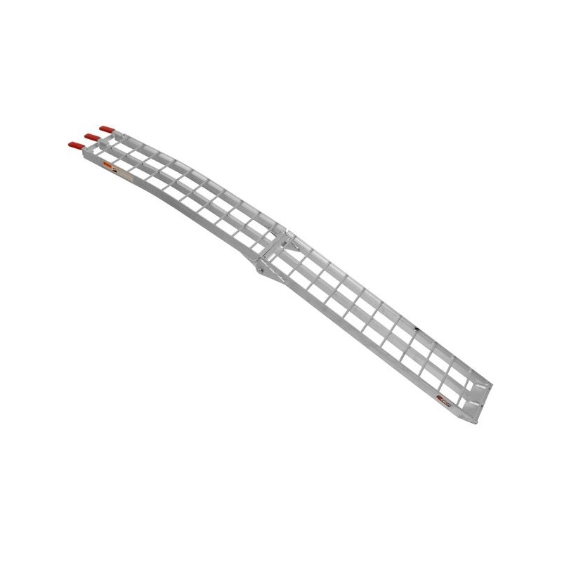 Sammenklappelig smal rampe MX Q-TECH aluminium