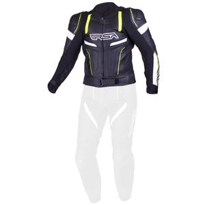 Pánská bunda RSA Speedway černo-bílo-fluo žlutá výprodej