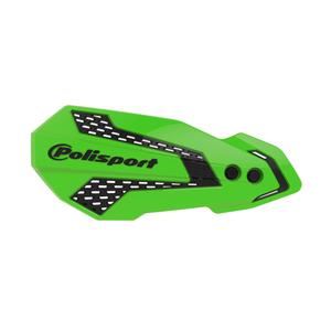 Plastic guard POLISPORT MX FLOW Green 05/Black