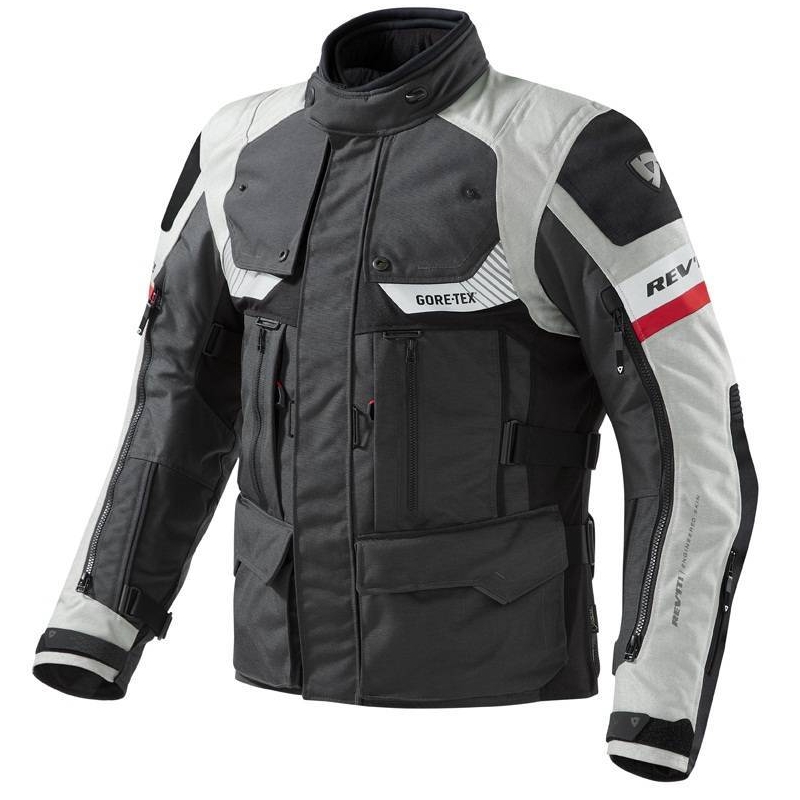 Bunda na motorku Revit Defender Pro GTX antracitovo-černá výprodej