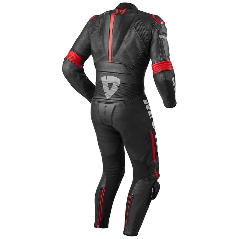 Jednodílná kombinéza Revit Masaru černo-červená výprodej