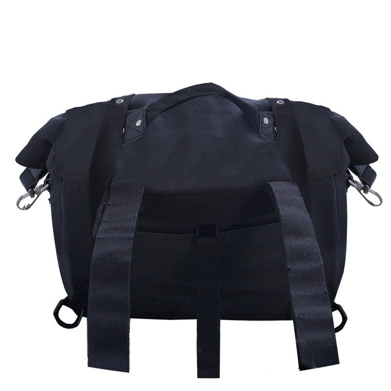 Oxford Heritage Black 40l sidetasker til motorcykler