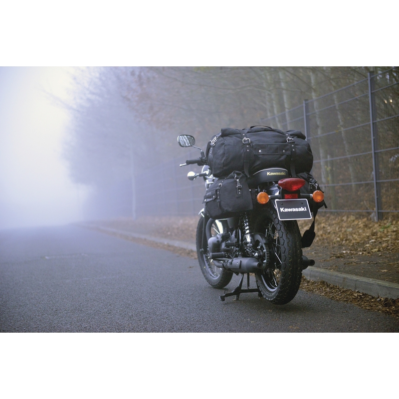 Oxford Heritage Black 40l sidetasker til motorcykler