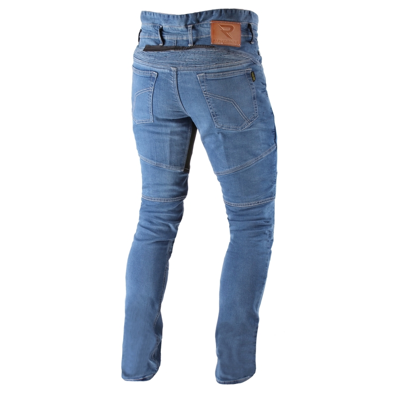 Jeansy na motorku Street Racer Denim modré výprodej