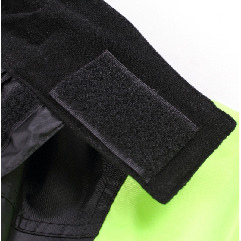 Rebelhorn Rain fluogul motorcykelregnjakke