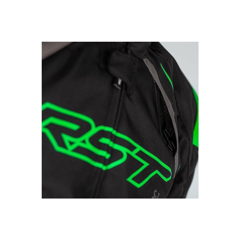 Bunda na motorku RST S-1 CE černo-šedo-fluo zelená výprodej