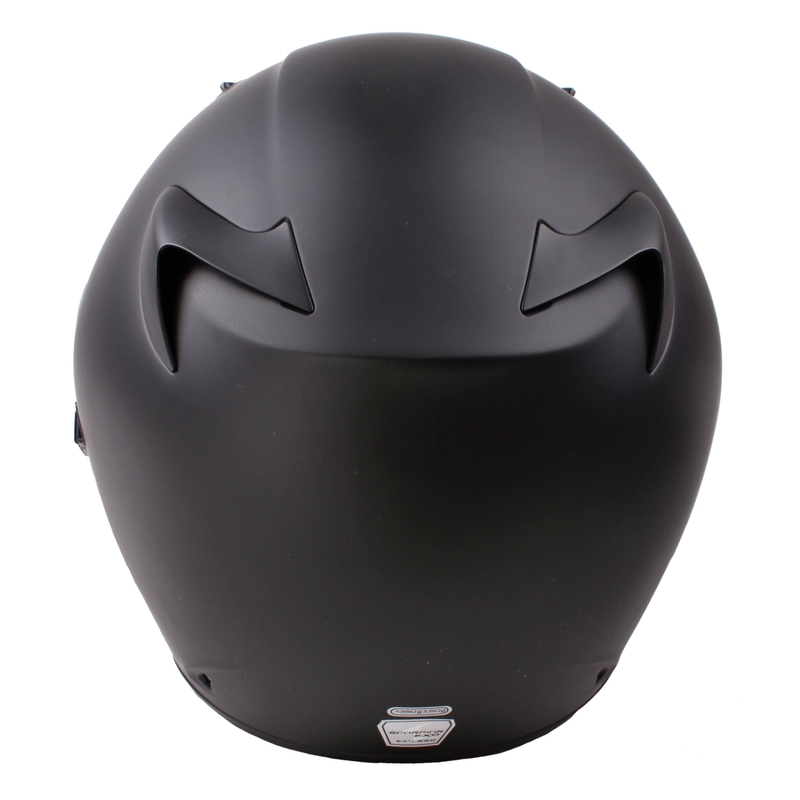 Přilba na motorku Scorpion EXO-220 černá matná výprodej