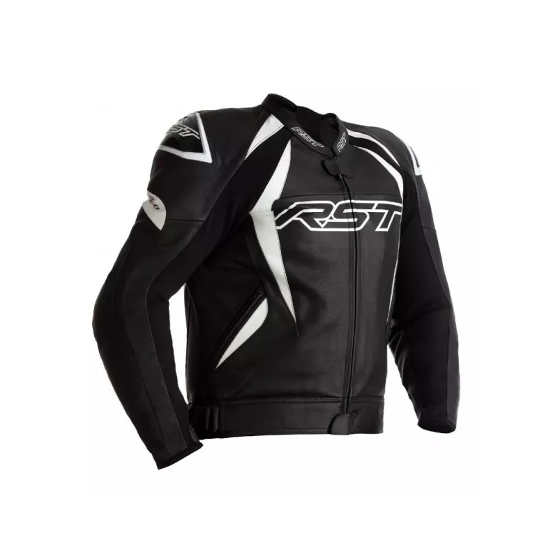 Bunda na motorku RST Tractech Evo 4 CE černo-bílá výprodej