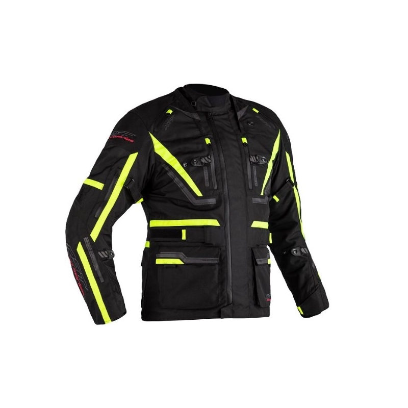 Bunda na motorku RST Pro Series Paragon 6 CE černo-fluo žlutá výprodej